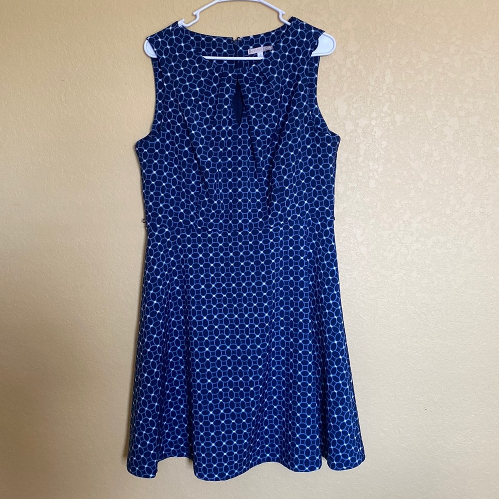 Dressbarn Signature Darby Blue Dress